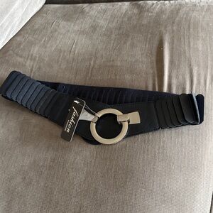 Navy Elastic Belt